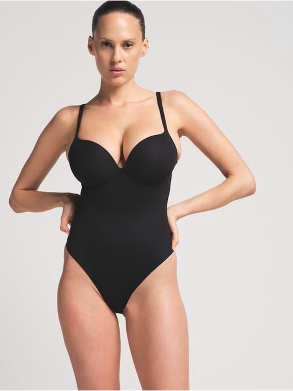 SKIMS Push-Up Thong Bodysuit